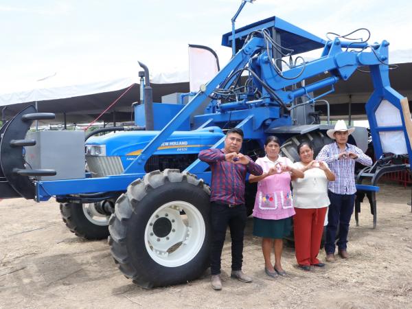 Se impulsa la seguridad del campo poblano para las y los mixtecos