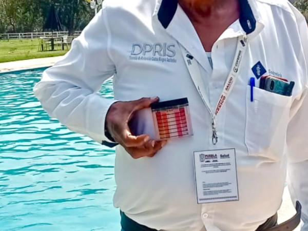 En temporada vacacional, Gobierno de Puebla refuerza verificación sanitaria en balnearios