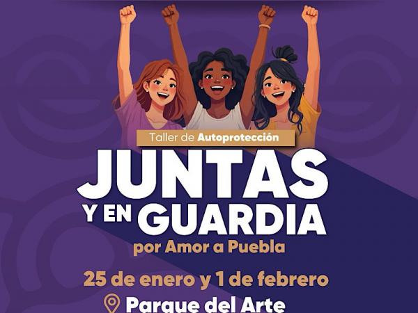 Continúa gobierno estatal con talleres de autoprotección a mujeres poblanas