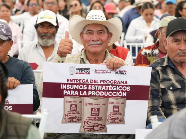 Apoya Gobierno Estatal a viveristas y campesinos poblanos para impulsar soberan&iacute;a alimentaria