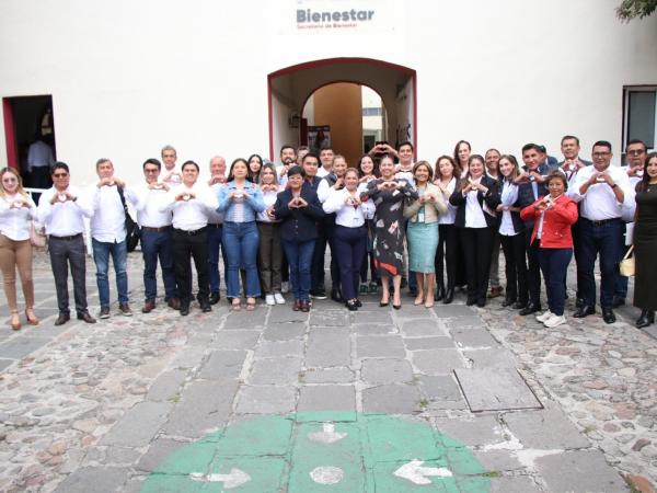 Secretaría de Bienestar fortalece desarrollo social en 27 microrregiones del estado