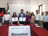 Con firma de convenio, Bienestar hace sinergia con instituciones educativas