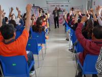 Polic&iacute;a Auxiliar fomenta principios y valores para las familias poblanas