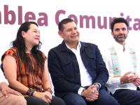Con hist&oacute;rica entrega de recursos, Gobierno Federal y Estatal reconocen derechos ind&iacute;genas en Canoa