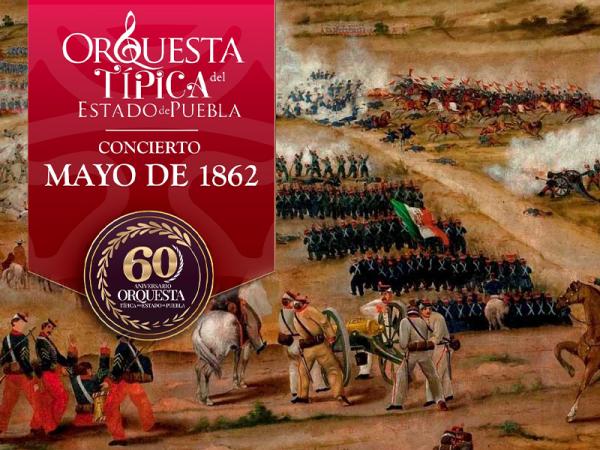 Orquesta Típica del Estado estrenará obras poblanas por el 5 de mayo