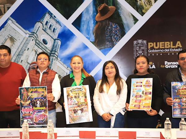 Impulsa Gobierno de Alejandro Armenta turismo local con Feria Patronal de Chachapa