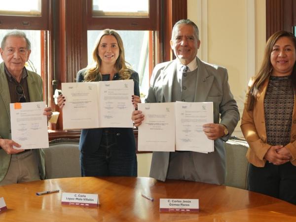 Firma Secretaría de Desarrollo Turístico convenio académico y ambiental