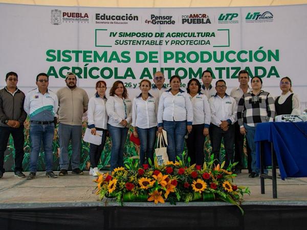 IV Simposio de Agricultura Sustentable y Protegida en UT de Tehuacán