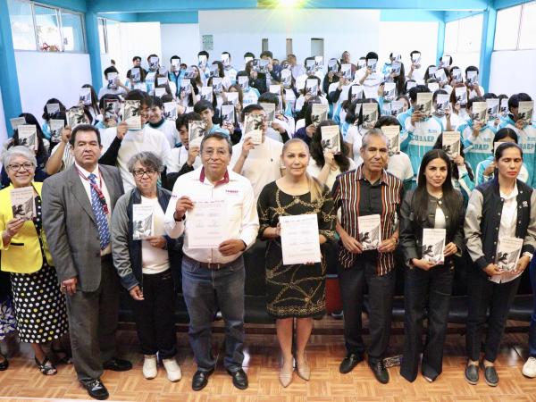 Formaliza Secretaría de las Mujeres convenio con COBAEP por escuelas seguras