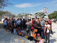Inauguran canchas rehabilitadas del programa de Obra Comunitaria en Tehuac&aacute;n