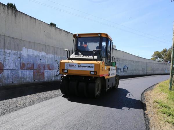 Con transparencia histórica y presupuesto eficiente, Gobierno de Puebla continúa con pavimentación y rehabilitación de carreteras