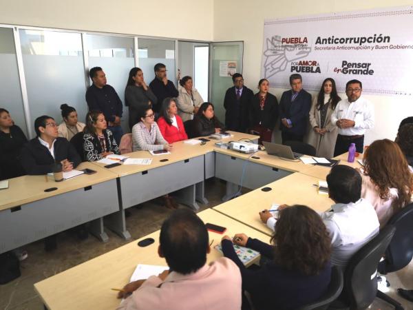 Gobierno de Puebla refuerza cultura de protección de datos personales