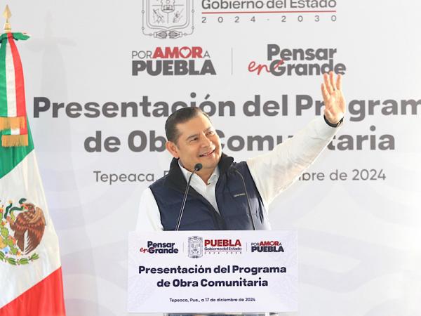 Con más y mejor seguridad, vamos a blindar a Puebla": Alejandro Armenta