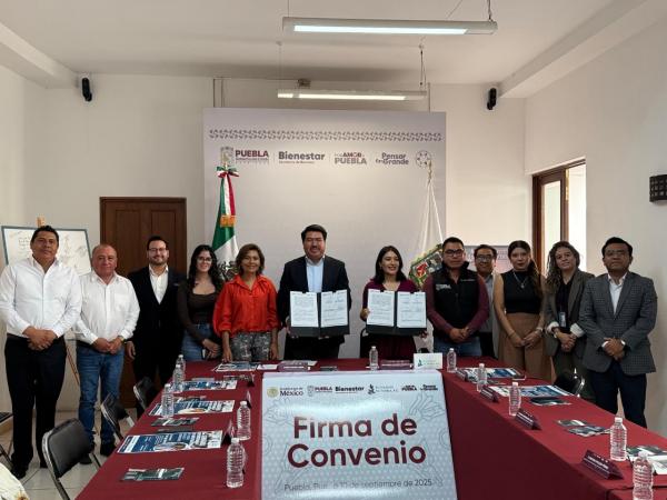 La formación de juventudes se fortalece con el convenio entre Bienestar y COLPUE