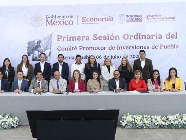 Comité Promotor de Inversiones fortalece desarrollo económico en Puebla