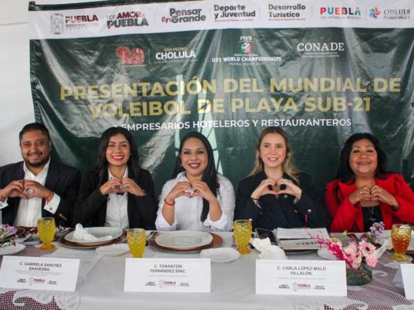 San Pedro Cholula será sede del Mundial de Voleibol de Playa Sub-21