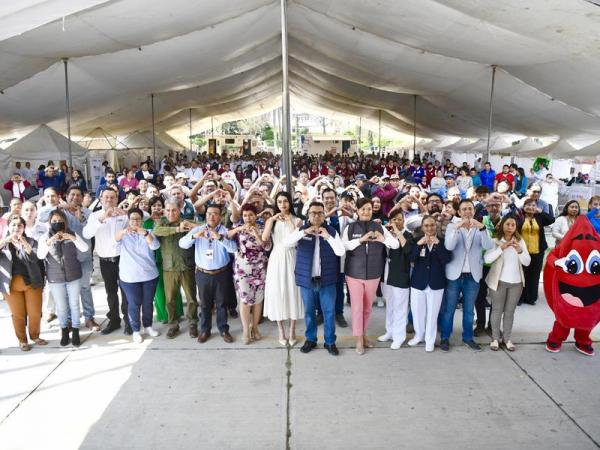 Aprovechan familias de Quecholac Jornada de Salud “Por Amor a Puebla”