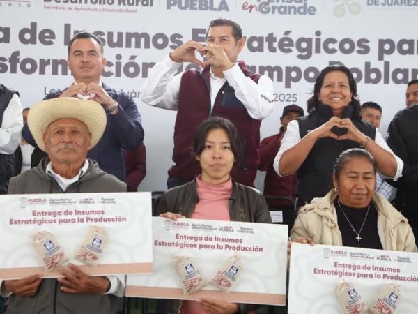 El campo poblano en recuperación con bienestar social e inversión histórica