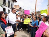 Gobernador Armenta se re&uacute;ne con damnificados de la regi&oacute;n de Tlacuilotepec