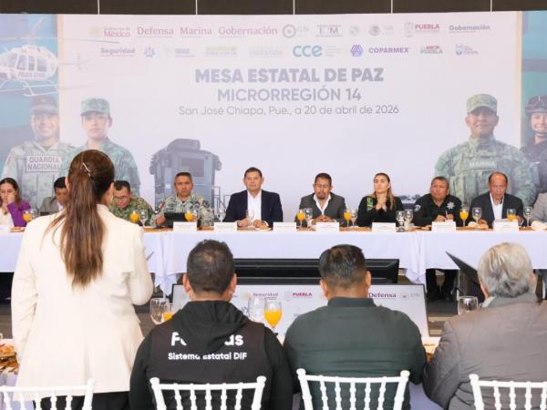 En coordinación, órdenes de Gobierno y Fuerzas Armadas fortalecen seguridad en Microrregión 14