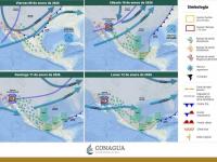 Gobierno de Puebla emite alerta por lluvias ante Frente Fr&iacute;o No. 27