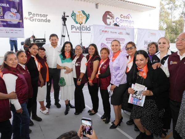 Centros LIBRE Carmen Serdán ejemplo internacional; PNUD impulsará modelo en otros países