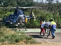 Realiza SUMA traslado a&eacute;reo de urgencia de una mujer con preeclampsia severa