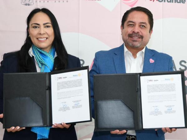 Mujeres rotarias fortalecen atención rehabilitatoria del SEDIF