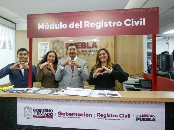 Nuevo módulo del Registro Civil en CDMX acerca servicios a poblanos