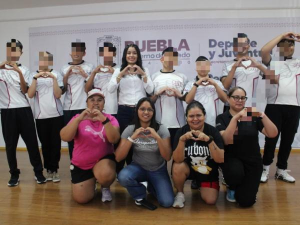 Primer bloque de deportistas poblanos rumbo a la Paralimpiada Nacional 2025