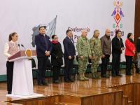 Destaca presidenta Sheinbaum reducci&oacute;n de delitos en Puebla