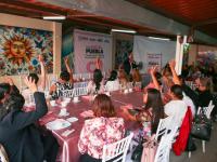SEDIF fortalece coordinaci&oacute;n con presidentas de subsistemas DIF en Puebla capital